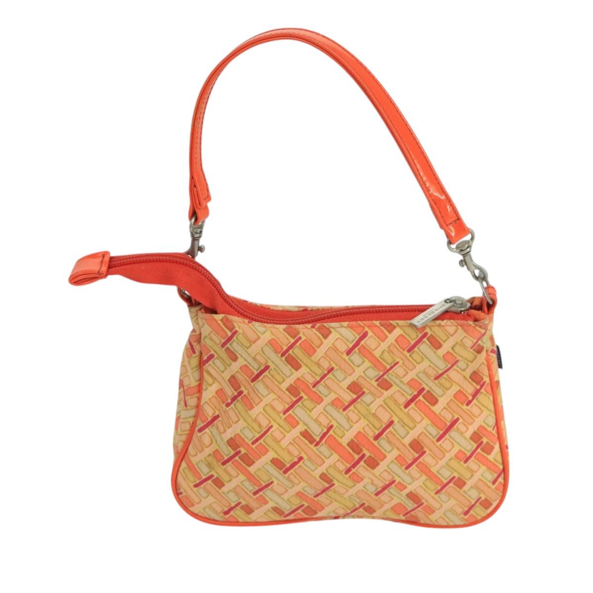 Burberry Blue Label Orange Canvas Clutch Bag (Pre-Owned) Size ONE SIZE - 2 Thumbnail