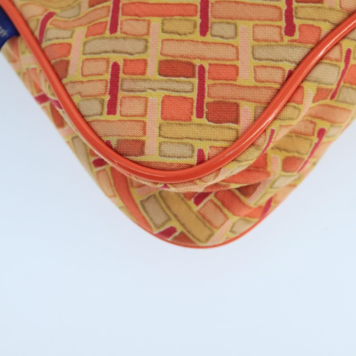 Burberry Blue Label Orange Canvas Clutch Bag (Pre-Owned) Size ONE SIZE - 8 Thumbnail
