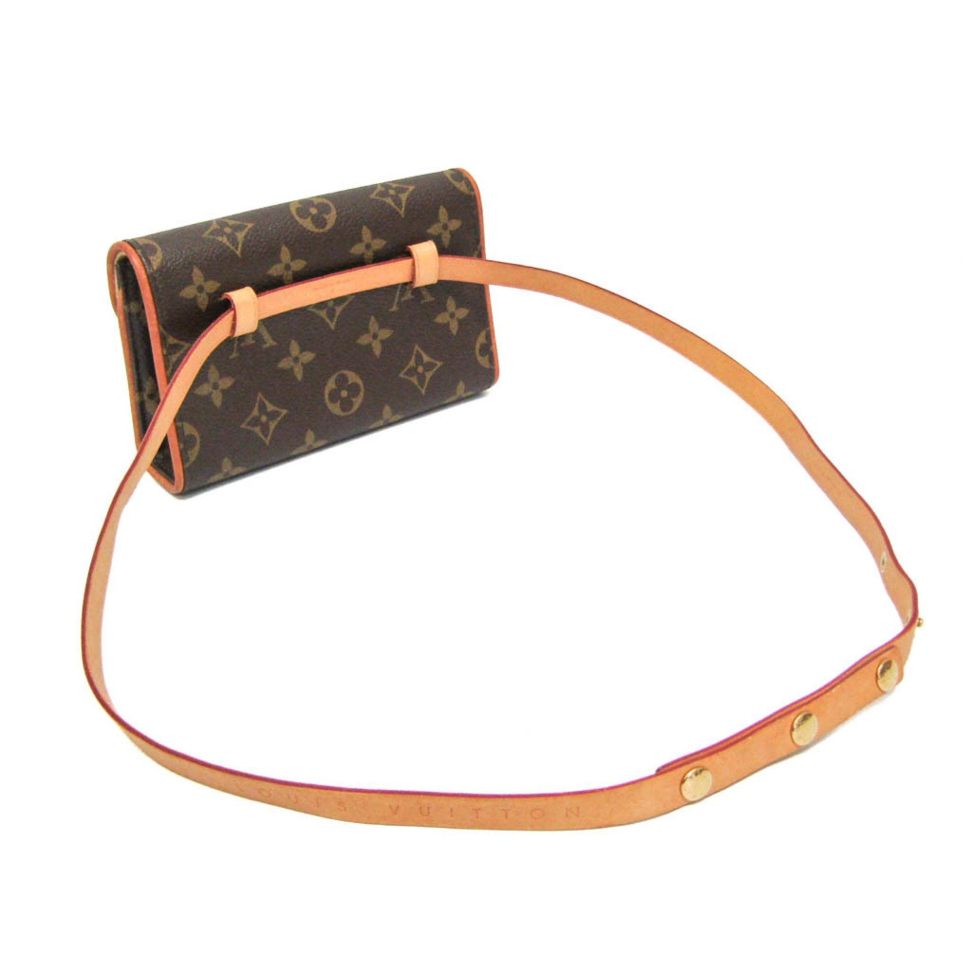 Louis Vuitton Florentine Brown Canvas Clutch Bag (Pre-Owned) Size ONE SIZE - 2 Thumbnail
