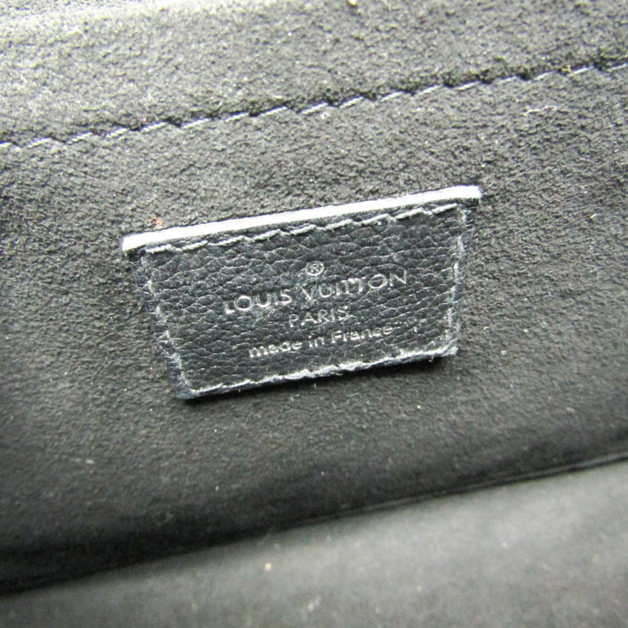 Louis Vuitton Black Leather Shopper Bag (Pre-Owned) Size ONE SIZE - 10 Thumbnail