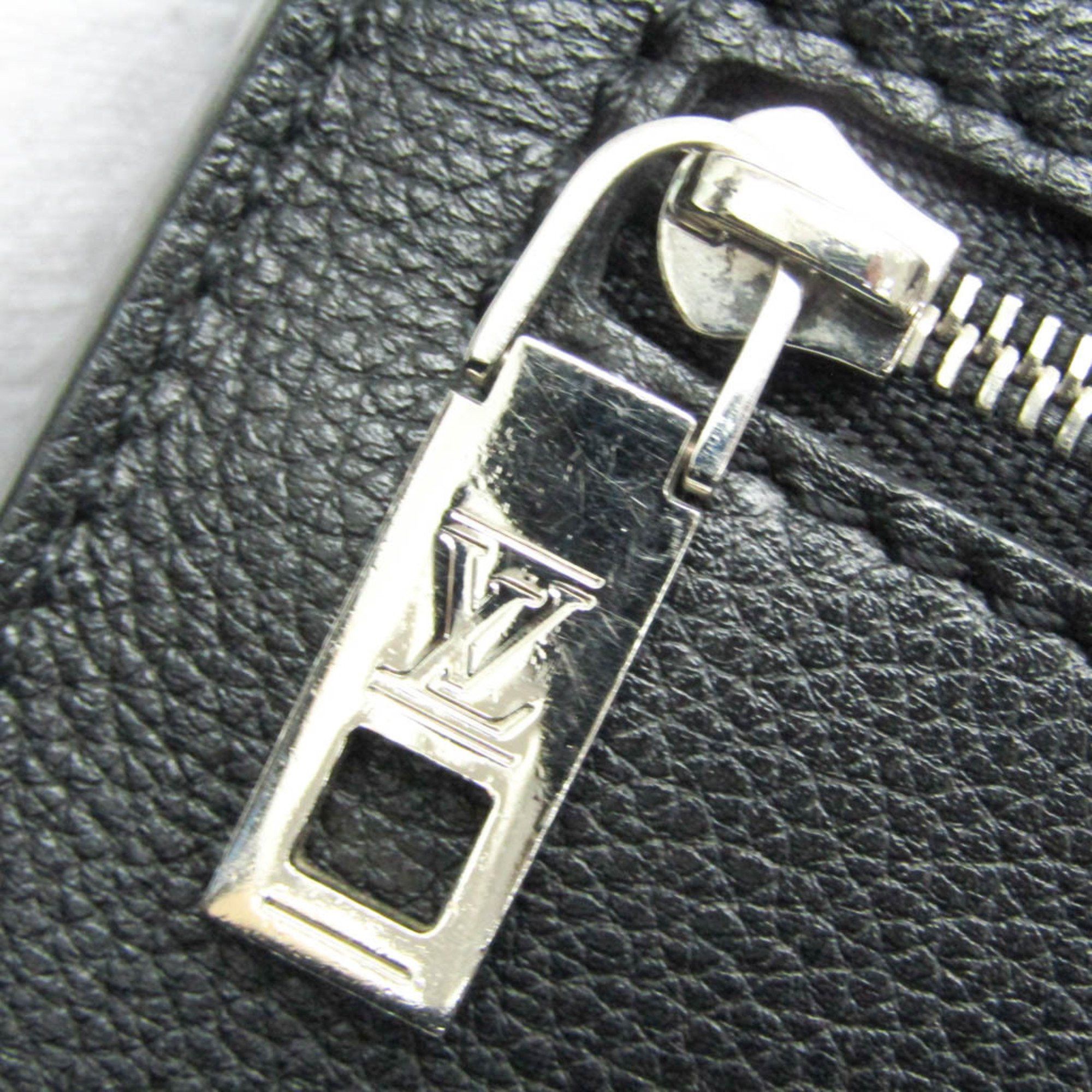 Louis Vuitton Black Leather Shopper Bag (Pre-Owned) Size ONE SIZE - 6 Thumbnail