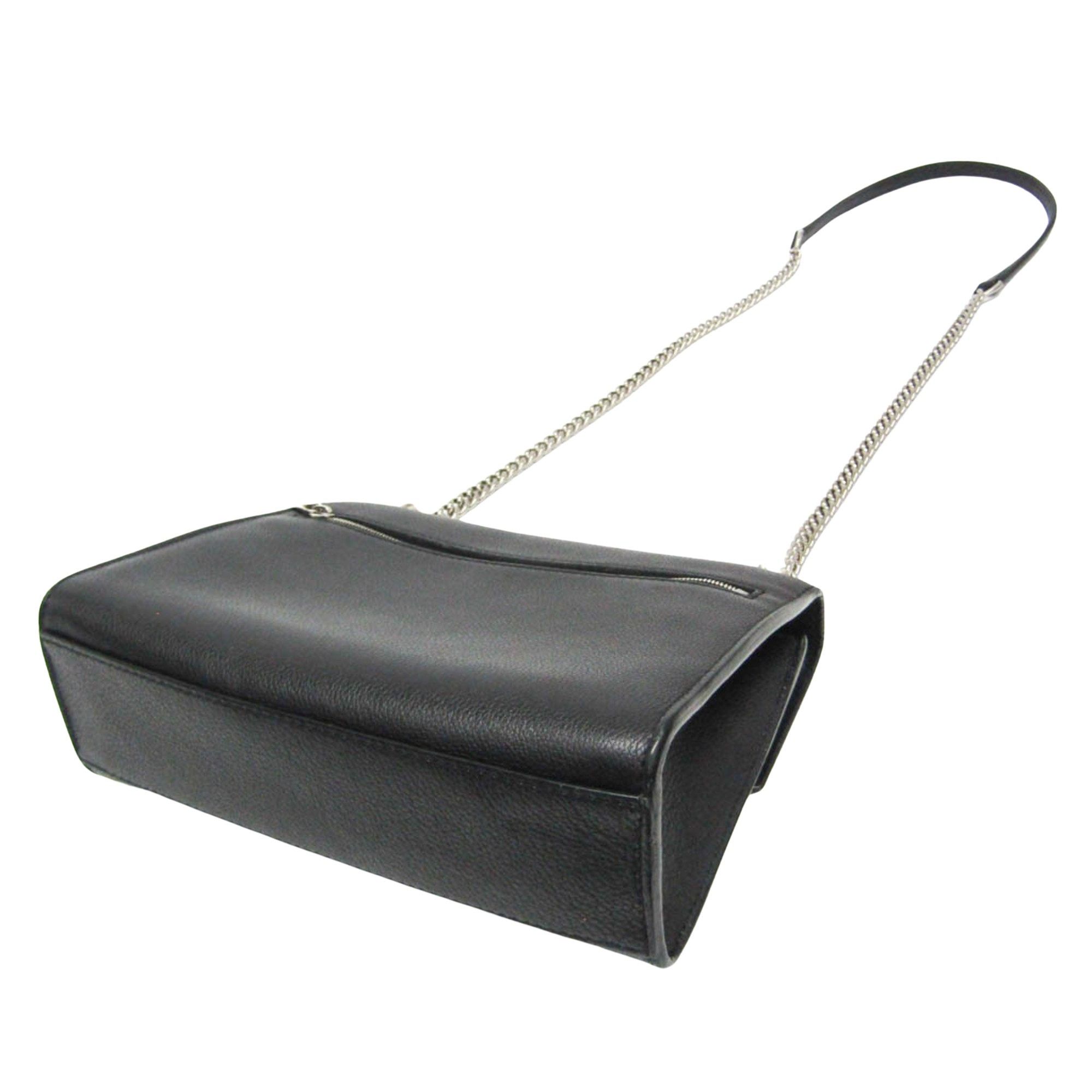 Louis Vuitton Black Leather Shopper Bag (Pre-Owned) Size ONE SIZE - 2 Thumbnail