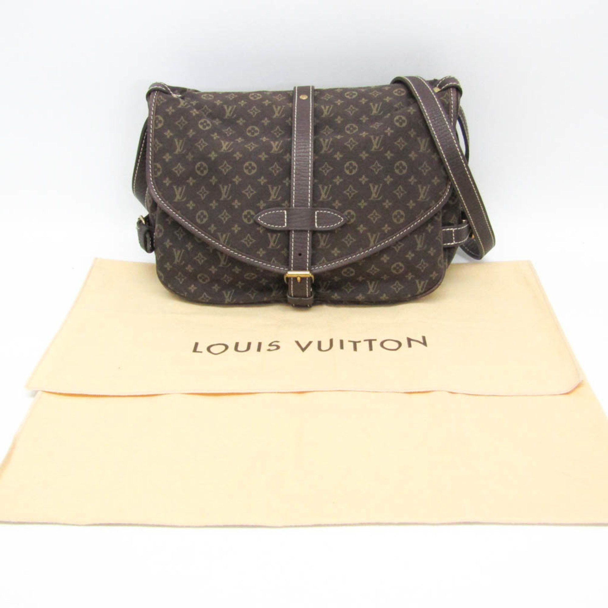 Louis Vuitton Saumur 30 Brown Canvas Shoulder Bag (Pre-Owned) Size ONE SIZE - 13 Thumbnail