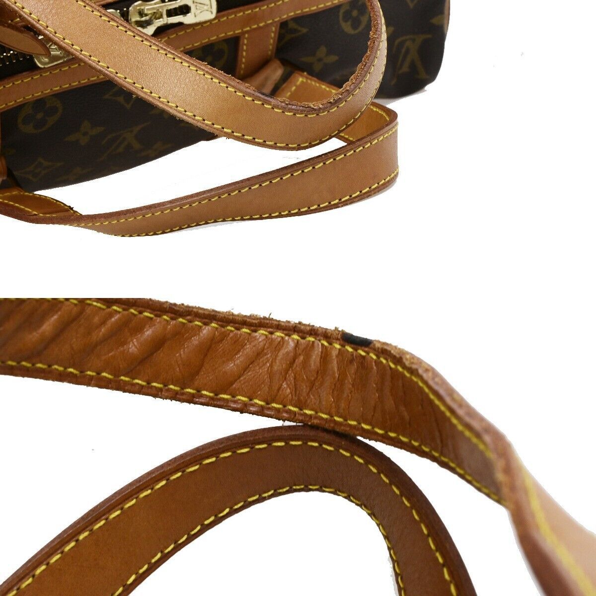 Louis Vuitton Sac Souple Brown Canvas Travel Bag (Pre-Owned) Size ONE SIZE - 5 Thumbnail