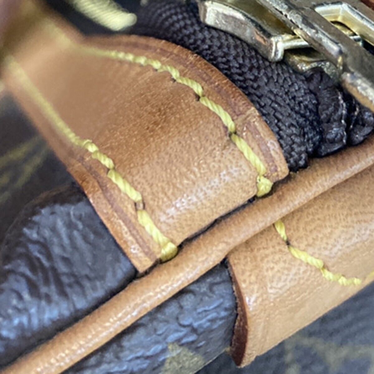 Louis Vuitton Sac Souple Brown Canvas Travel Bag (Pre-Owned) Size ONE SIZE - 10 Thumbnail