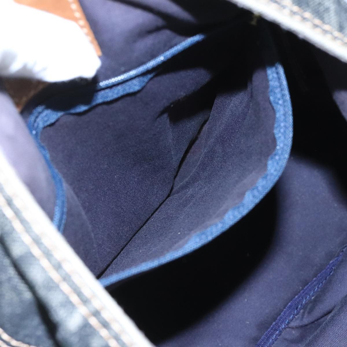 Burberry Blue Label Grey Denim - Jeans Shoulder Bag (Pre-Owned) Size ONE SIZE - 11 Thumbnail