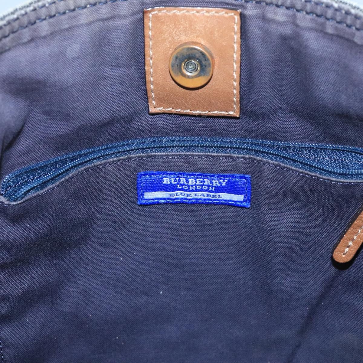Burberry Blue Label Grey Denim - Jeans Shoulder Bag (Pre-Owned) Size ONE SIZE - 14 Thumbnail