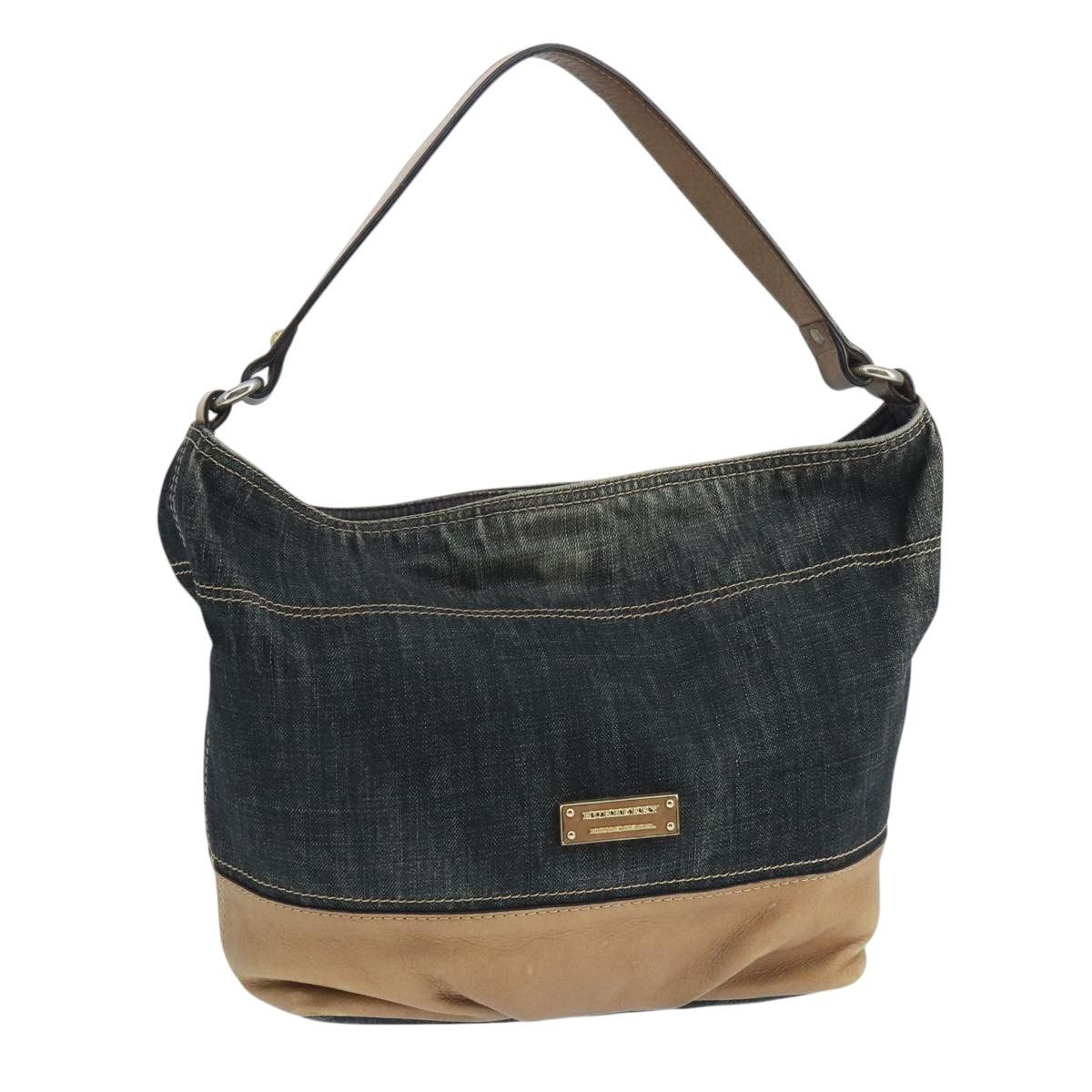 Burberry Blue Label Grey Denim - Jeans Shoulder Bag (Pre-Owned) Size ONE SIZE - 16 Thumbnail