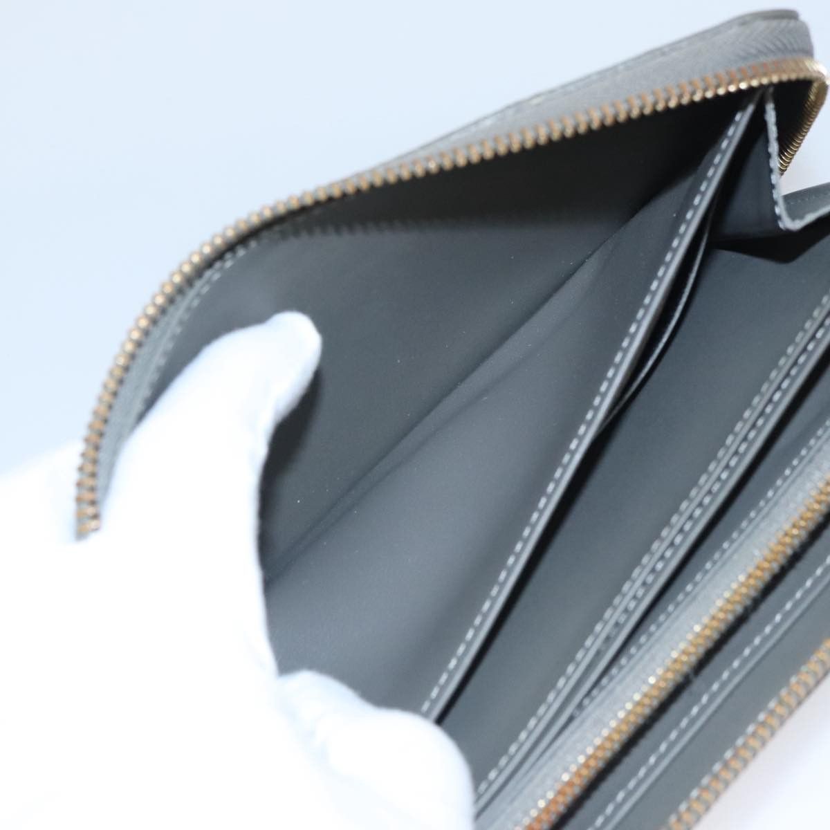 Louis Vuitton Zippy Wallet Khaki Patent Leather Wallet (Pre-Owned) Size ONE SIZE - 20 Thumbnail