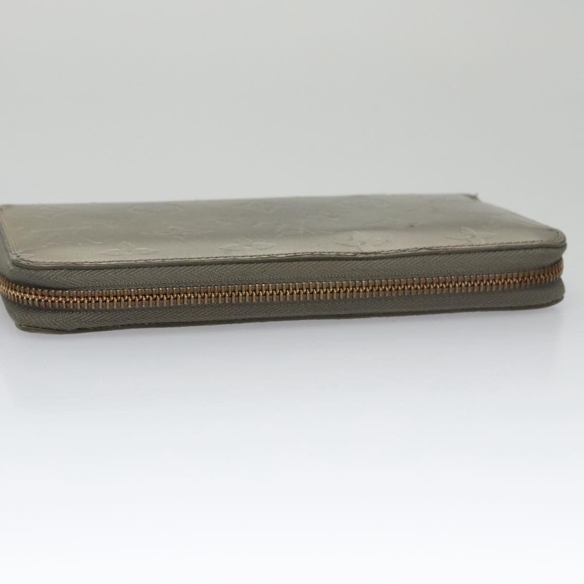 Louis Vuitton Zippy Wallet Khaki Patent Leather Wallet (Pre-Owned) Size ONE SIZE - 14 Thumbnail