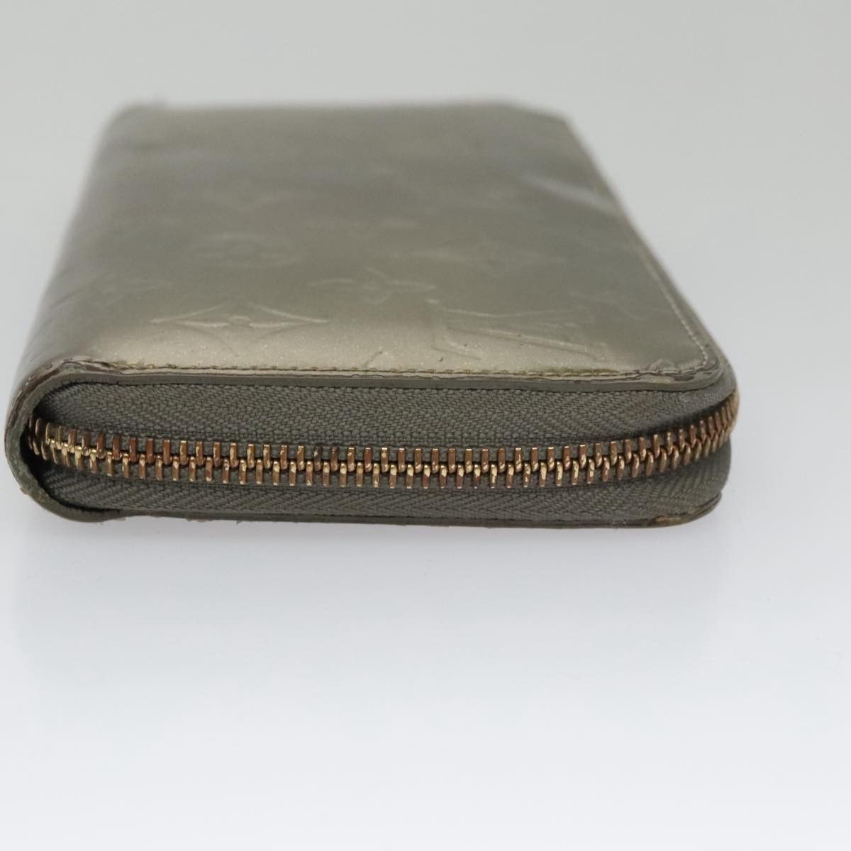 Louis Vuitton Zippy Wallet Khaki Patent Leather Wallet (Pre-Owned) Size ONE SIZE - 3 Thumbnail