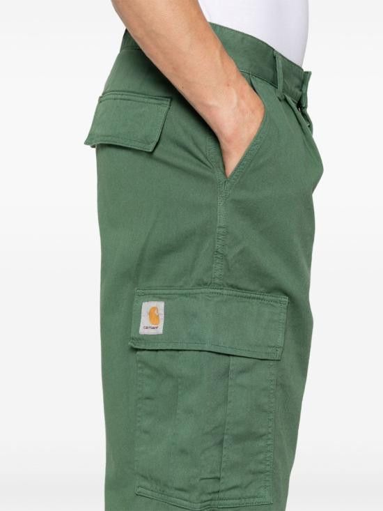 Carhartt Wip CARHARTT WIP Men Straight Pants I031218 29NGD Green Size US 30 / EU 46 - 4 Thumbnail
