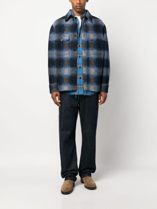 Isabel Marant ISABEL MARANT Men Long Tops 23AVE0052HA A3D06H30NA Blue Size US S / EU 44-46 / 1 - 4 Thumbnail
