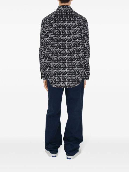 Burberry BURBERRY Men Long Tops 8089064 MWSIPB9593 Black Size US L / EU 52-54 / 3 - 6 Thumbnail