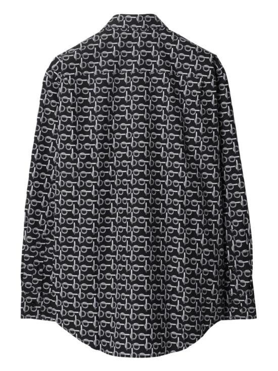 Burberry BURBERRY Men Long Tops 8089064 MWSIPB9593 Black Size US L / EU 52-54 / 3 - 2 Thumbnail