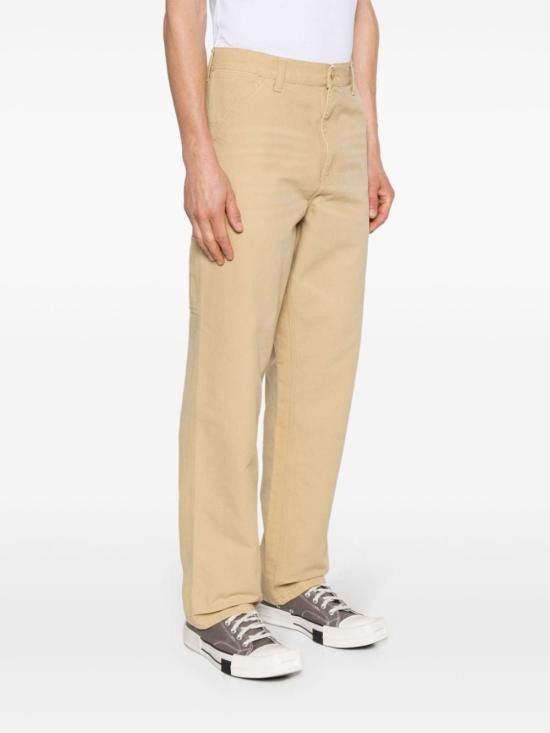 Carhartt Wip CARHARTT WIP Men Straight Pants I031497 1YH3K32 Beige Size US 32 / EU 48 - 4 Thumbnail