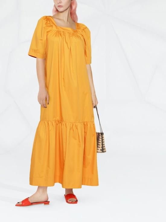 Rodebjer RODEBJER Women Mid Skirts 2200415 3516 Orange Size S / US 4 / IT 40 - 2 Thumbnail