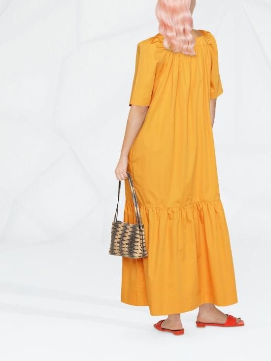 Rodebjer RODEBJER Women Mid Skirts 2200415 3516 Orange Size XS / US 0-2 / IT 36-38 - 4 Thumbnail