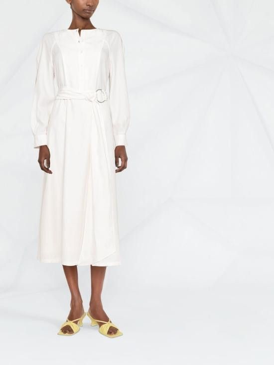 Rodebjer RODEBJER Women Mid Skirts 2200530 1521 White Size XS / US 0-2 / IT 36-38 - 2 Thumbnail