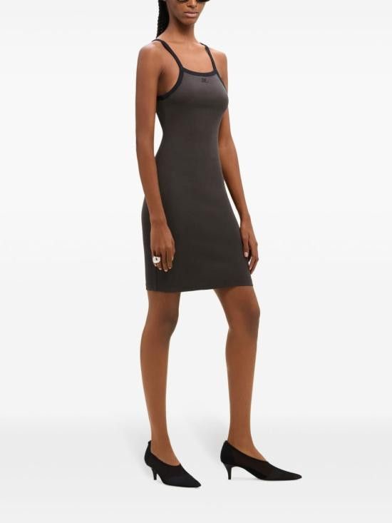 Courreges COURREGES Women Mid Skirts 324JRO458 JS0070B118 Brown Size XS / US 0-2 / IT 36-38 - 3 Thumbnail