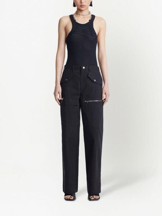 Dion Lee DION LEE Women Tops C3099R23 BLACK Black Size S / US 4 / IT 40 - 5 Thumbnail