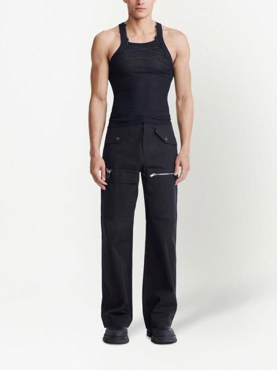 Dion Lee DION LEE Women Tops C3099R23 BLACK Black Size XS / US 0-2 / IT 36-38 - 2 Thumbnail