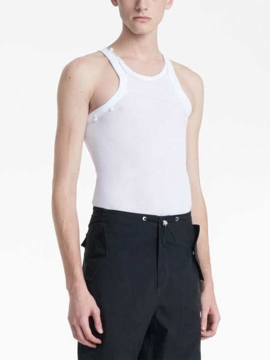 Dion Lee DION LEE Women Tops C3099R23 WHITE White Size XS / US 0-2 / IT 36-38 - 2 Thumbnail