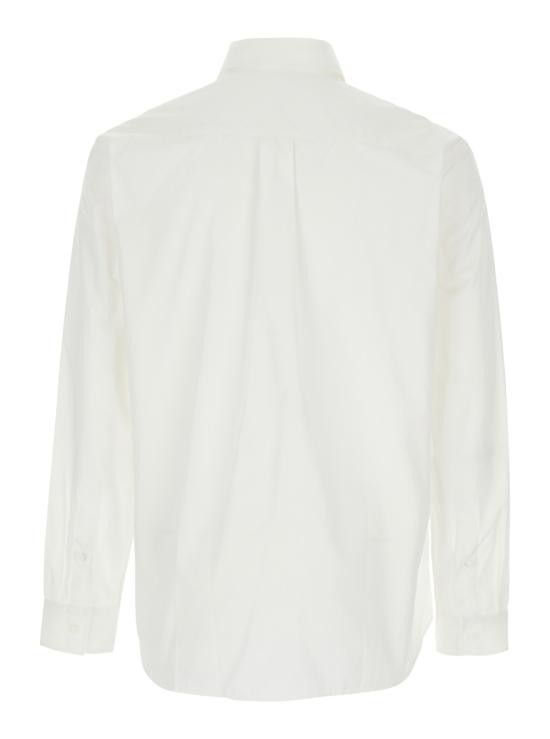 Burberry BURBERRY Men Shirts 8095333B7347 White Size US M / EU 48-50 / 2 - 2 Thumbnail