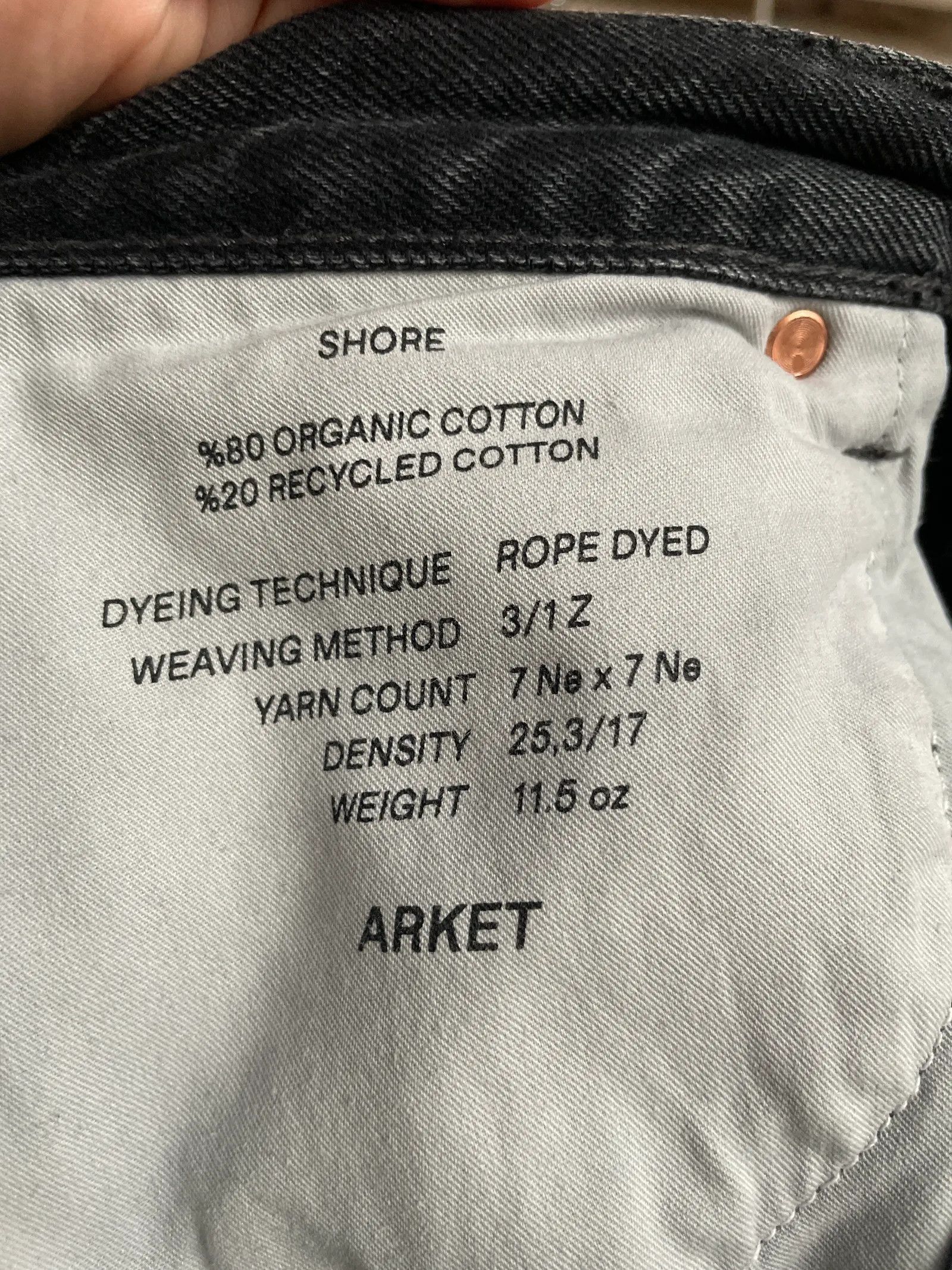 Arket Arket SHORE Jeans Size 31" - 2 Thumbnail