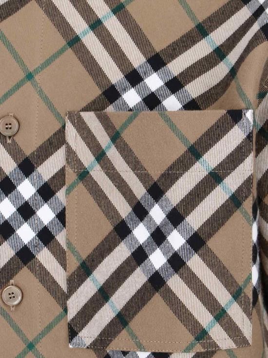 Burberry BURBERRY Men Long Tops 8095342 C1202 Brown Size US L / EU 52-54 / 3 - 3 Thumbnail