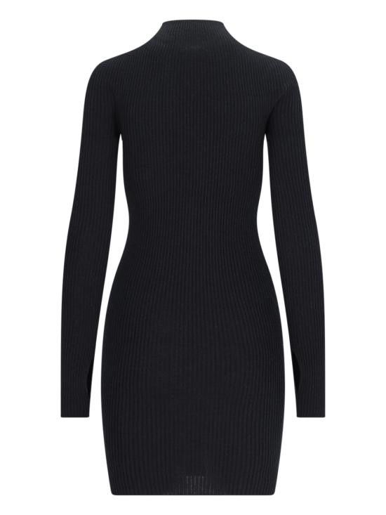 Courreges COURREGES Women Mid Skirts 324MRO466FI0049 9999 Black Size M / US 6-8 / IT 42-44 - 2 Thumbnail