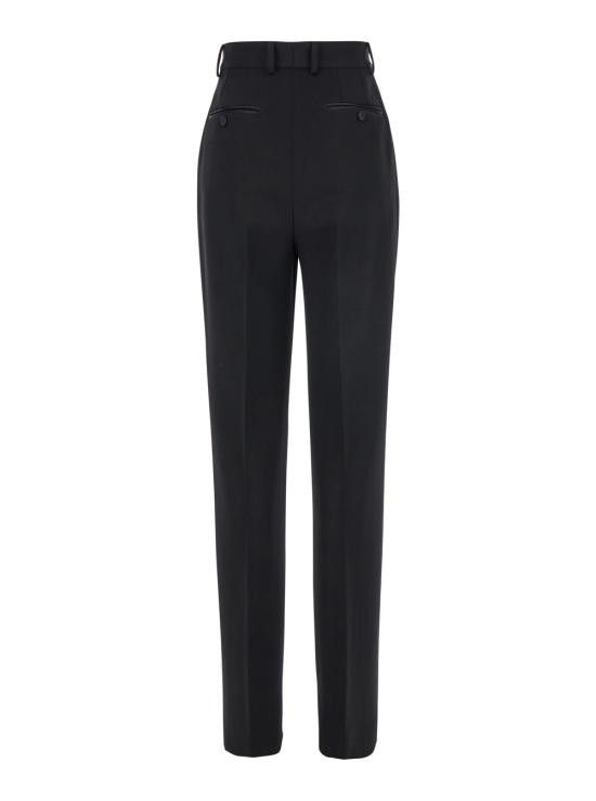 Dolce & Gabbana DOLCE & GABBANA Women Straight Pants FTC8ZTFU21EN000 Black Size 28" / US 6 / IT 42 - 2 Thumbnail