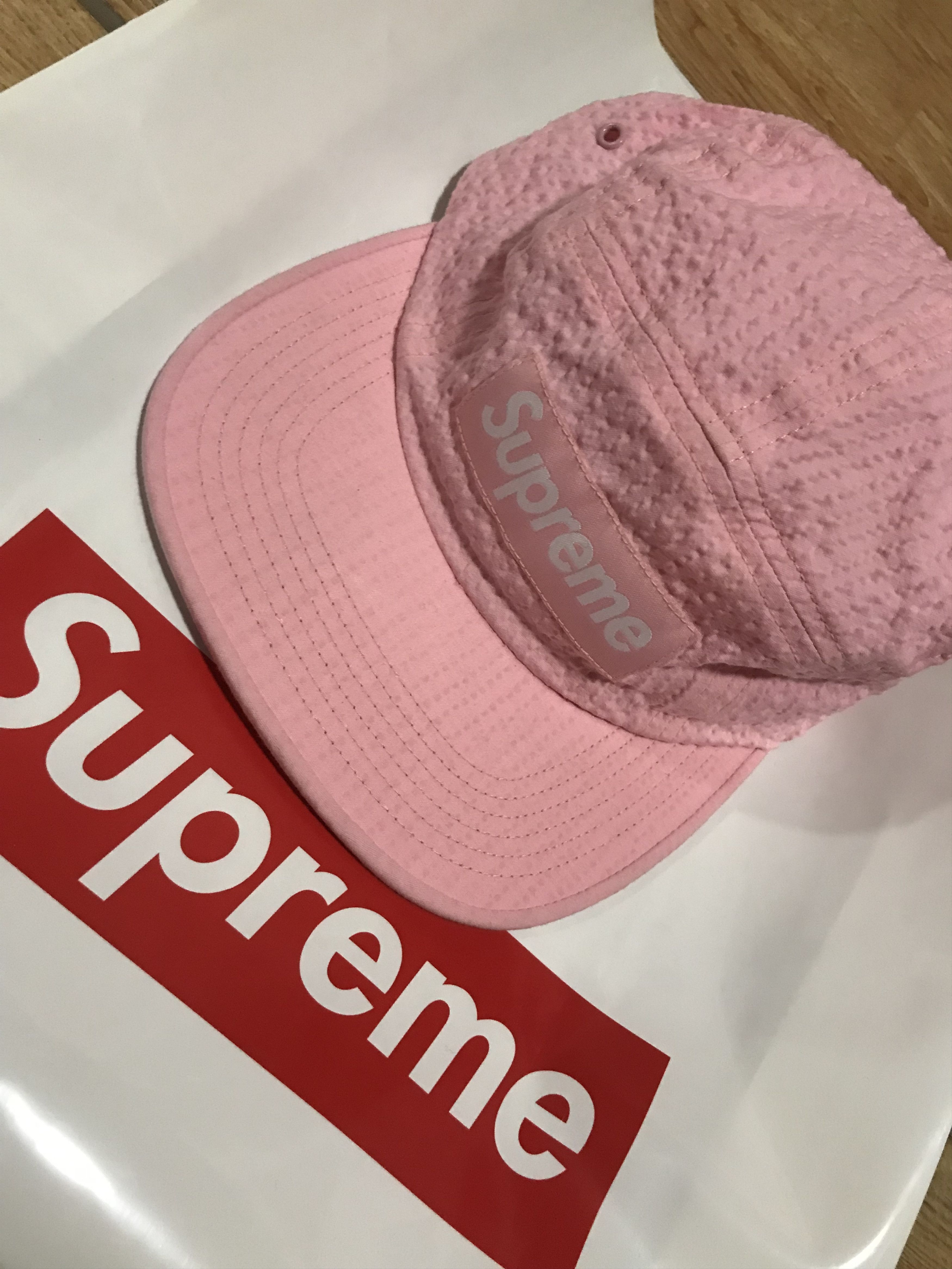 帽子 Supreme 17SS Tonal Seersucker Camp Cap Supreme-Tonal-Seersucker-Camp-