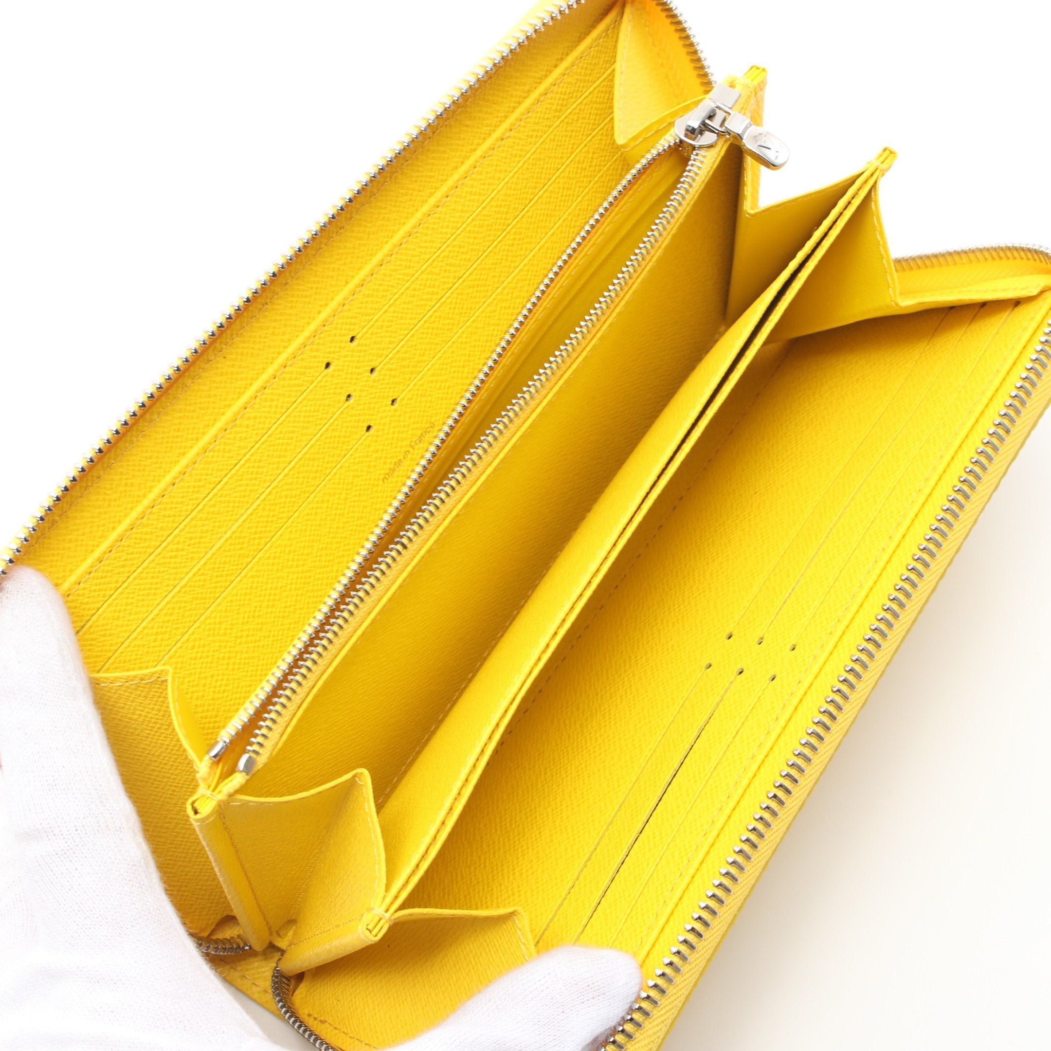 Louis Vuitton Louis Vuitton Lv * Yk Zippy Wallet Epi Infinity Dot Jaune Noir Round Zipper Long Leather Yellow Black Size ONE SIZE - 3 Thumbnail