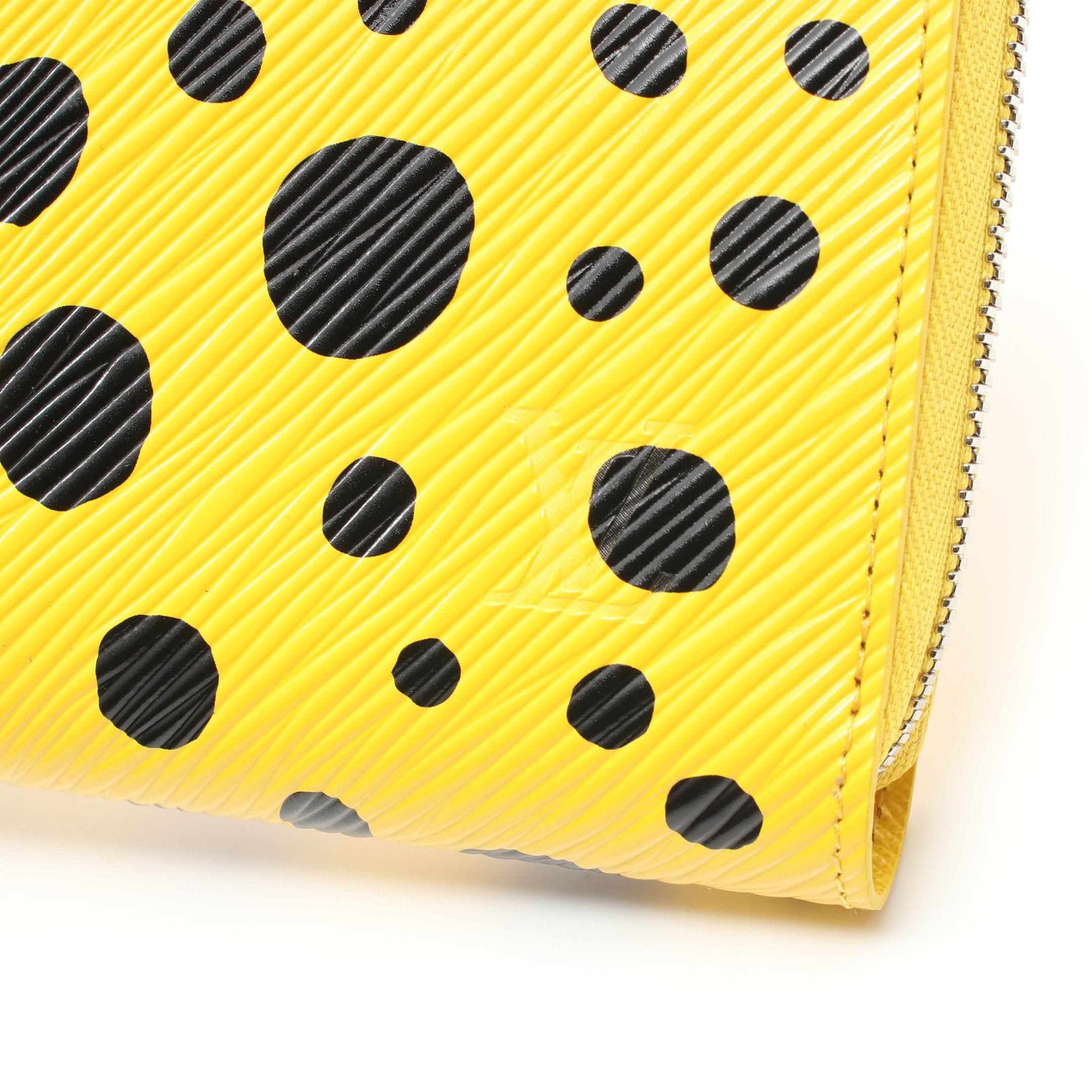 Louis Vuitton Louis Vuitton Lv * Yk Zippy Wallet Epi Infinity Dot Jaune Noir Round Zipper Long Leather Yellow Black Size ONE SIZE - 5 Thumbnail