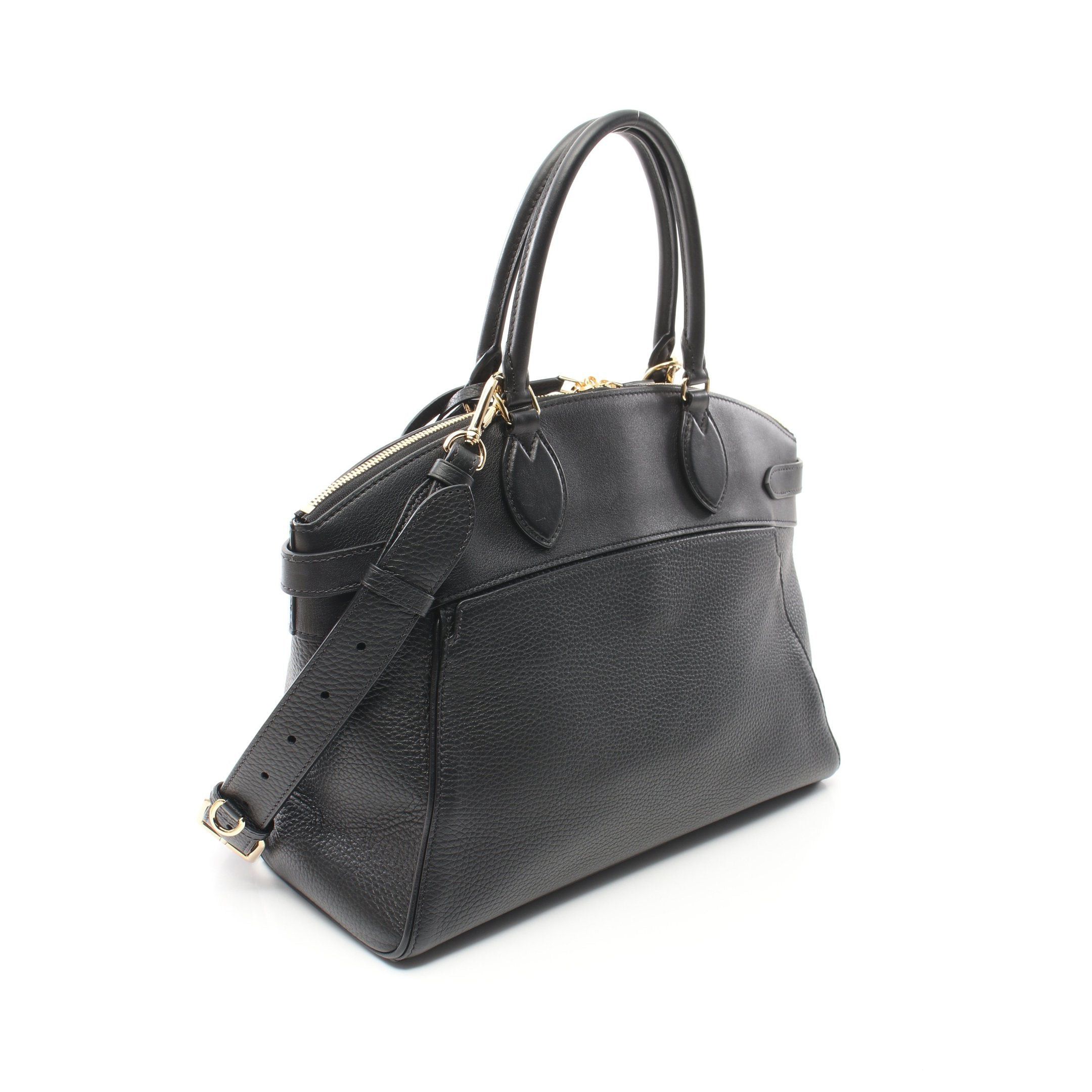 Louis Vuitton Louis Vuitton Vendome Handbag Leather Black Size ONE SIZE - 2 Thumbnail