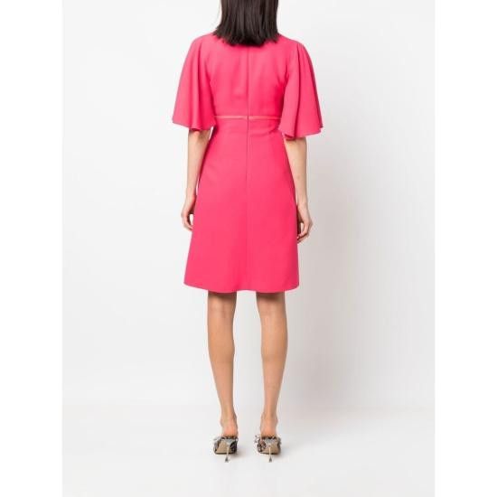 Giambattista Valli GIAMBATTISTA VALLI Women Dresses 22FWPVTE5542 03ACE 6723 PINK Size M / US 6-8 / IT 42-44 - 3 Thumbnail