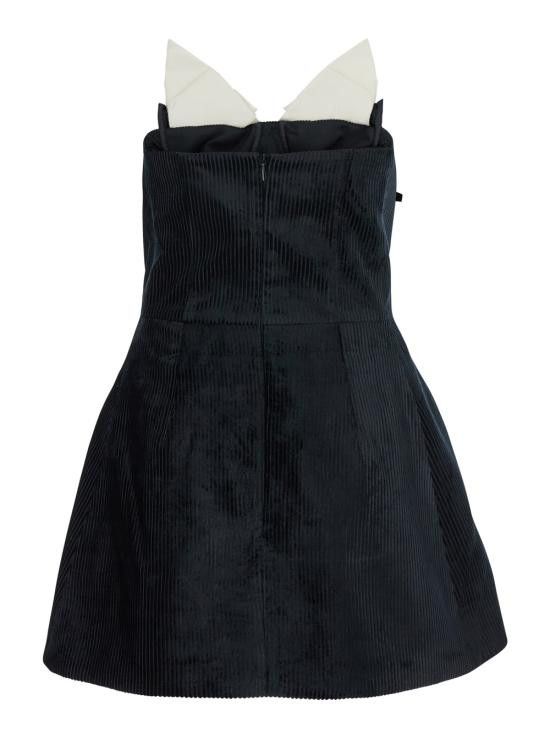 Shushu/Tong SHUSHU/TONG Women Dresses MWDDDR11COR545BA100 Black Size M / US 6-8 / IT 42-44 - 2 Thumbnail
