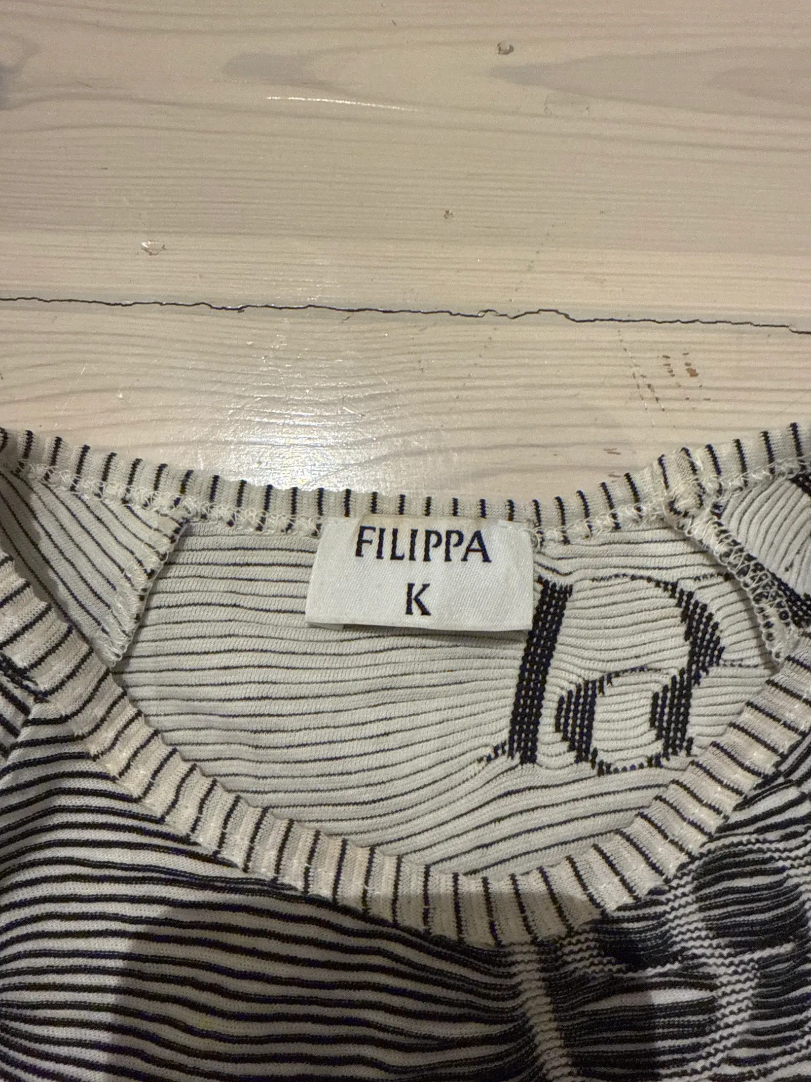 Filippa K Filippa K Jacquard Cap Sleeve Tee Short Sleeve T-shirt Size S / US 4 / IT 40 - 3 Thumbnail