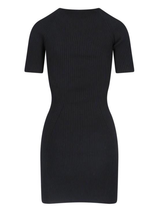 Courreges COURREGES Women Mid Skirts 424MRO519FI0001 9999 Black Size XS / US 0-2 / IT 36-38 - 2 Thumbnail