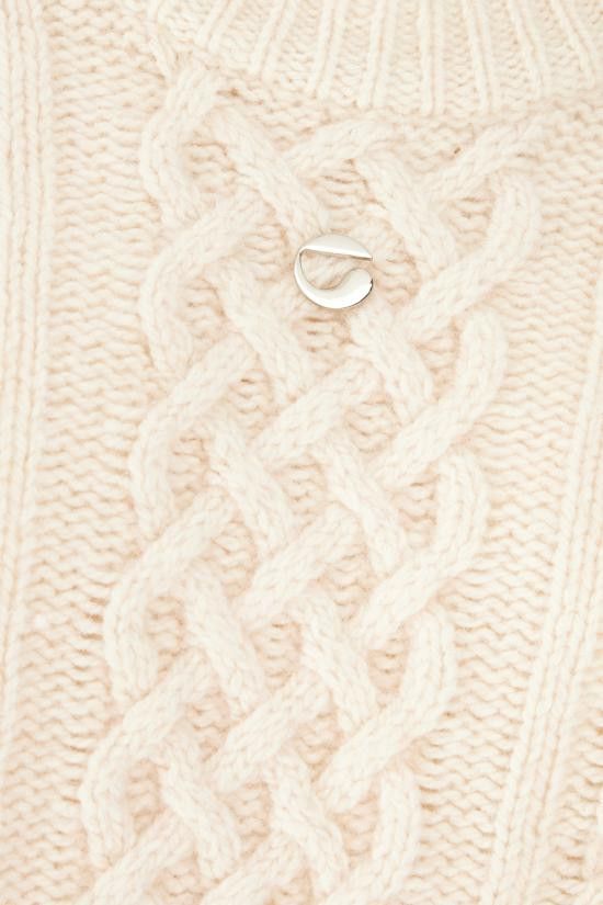 Coperni COPERNI Women Sweater COPML123Y3008 BEI BEIGE Size M / US 6-8 / IT 42-44 - 3 Thumbnail