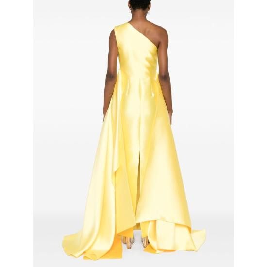 Solace London SOLACE LONDON Women Dresses OS42008 LEMON YELLOW Size XS / US 0-2 / IT 36-38 - 4 Thumbnail