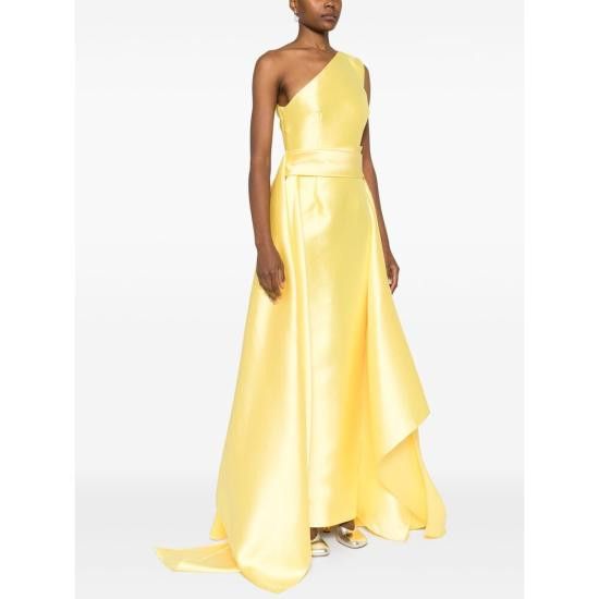 Solace London SOLACE LONDON Women Dresses OS42008 LEMON YELLOW Size XS / US 0-2 / IT 36-38 - 5 Thumbnail