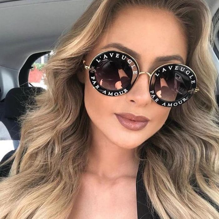 Gucci sunglasses blind for love on sale