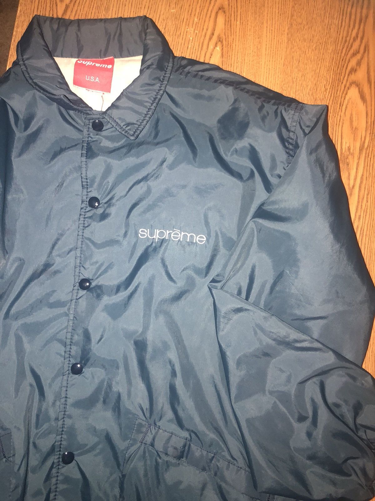 Supreme ***1995*** 5 Boroughs Big Leaguer Coach Jacket Supreme ***1995*** 5 Boroughs Big Leaguer Coach Jacket