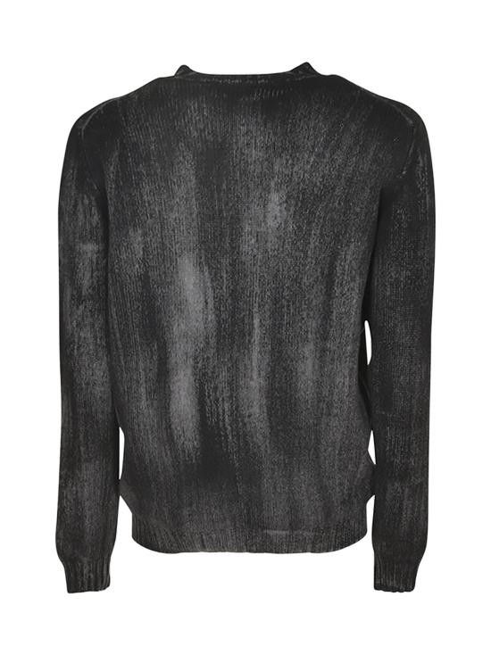 Avant Toi AVANT TOI Men Sweater 224WU3010CASV D V00053 Black Size US L / EU 52-54 / 3 - 2 Thumbnail