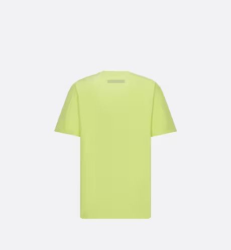 Dior Relaxed-Fit T-Shirt Yellow Cotton Jersey Size US S / EU 44-46 / 1 - 2 Thumbnail