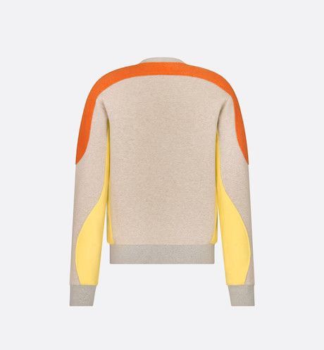 Dior Sweatshirt Beige Cotton and Cashmere Fleece Size US XXL / EU 58 / 5 - 2 Thumbnail