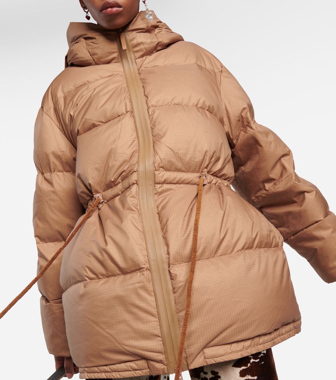 Acne Studios Puffer jacket in Bronze Size S / US 4 / IT 40 - 4 Thumbnail