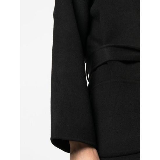 Anine Bing ANINE BING Women Coats A 01 4001 000 BLACK Size L / US 10 / IT 46 - 3 Thumbnail